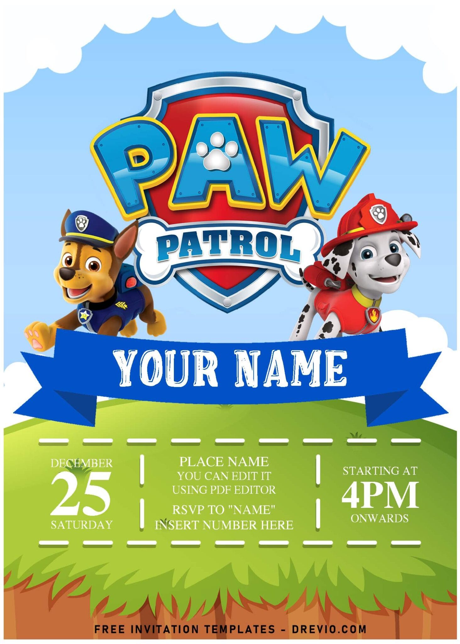 Paw Patrol Party Printables - Party with Unicorns