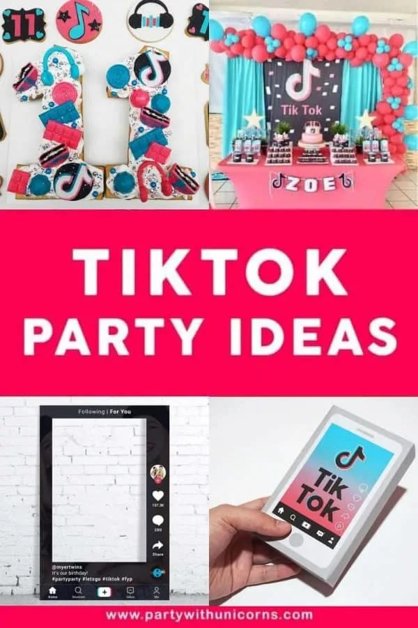 TikTok Party Ideas Decorations, Games, Favors & More