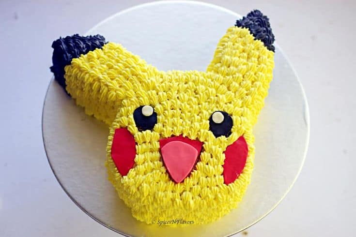 How to make Pokemon Pikachu cake - YouTube