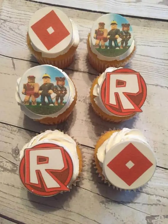 26 Roblox Cake Ideas Recipes Tutorials Tips And Supplies - roblox cupcakes birthday cupcakes boy kids birthday cupcakes