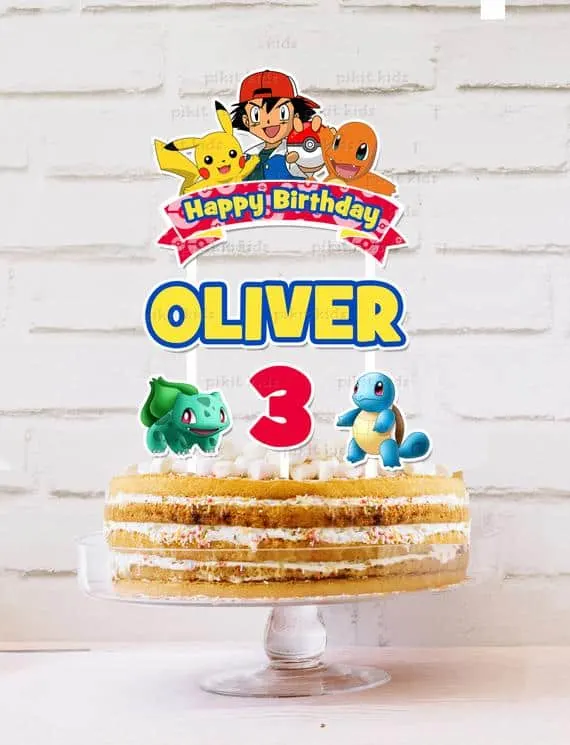 Order pokemon photo cake online | Cakes online in hyderbad - Occasionkart