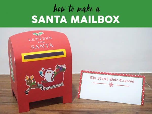 Printable Santa Mailbox