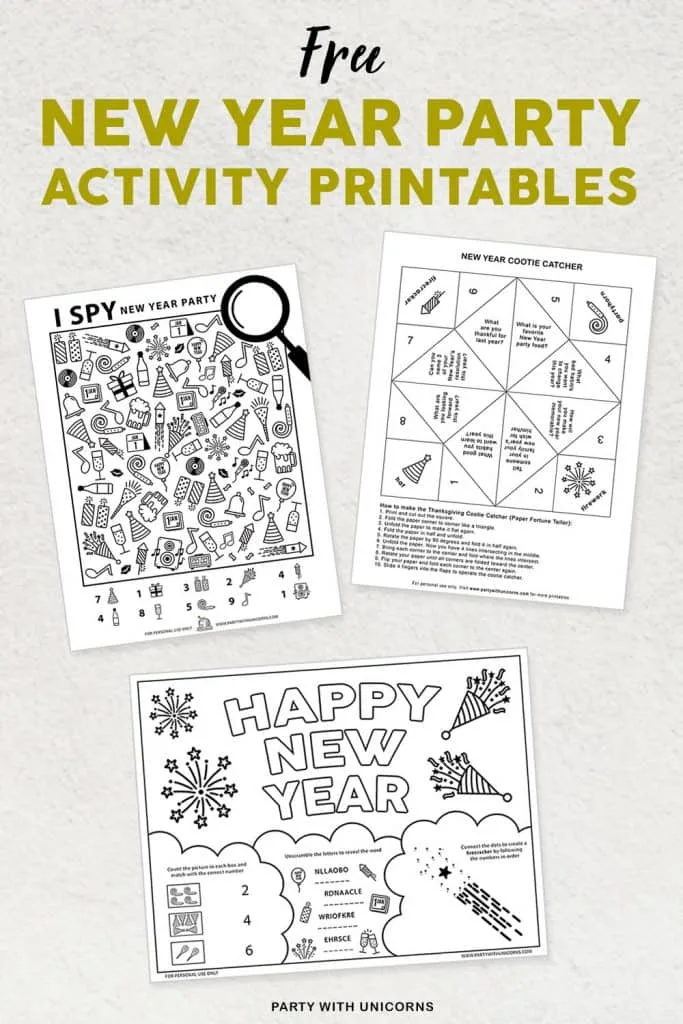 printable activity sheets