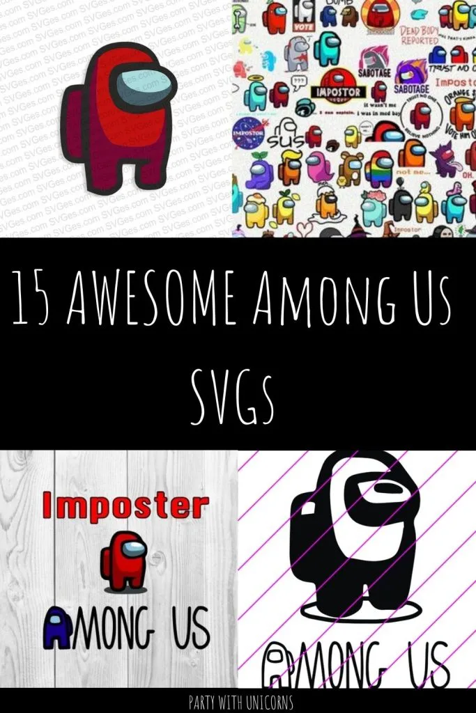 15 Among Us Svg Files Logo Font Imposters And More