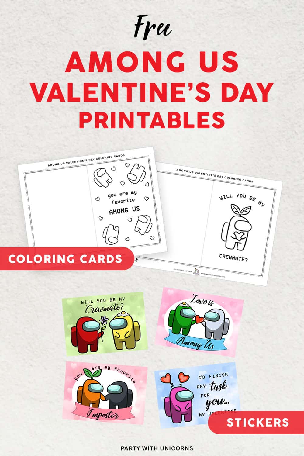 printable-among-us-valentines-party-with-unicorns