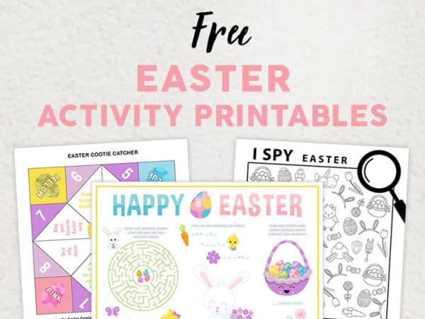 Easter Activity Printables image