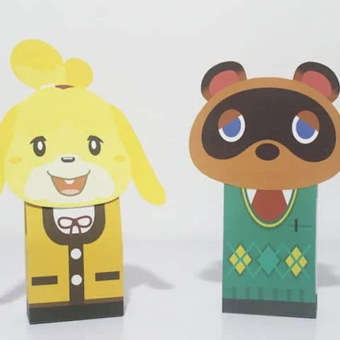 Animal Crossing Favor Bag Step 8 image