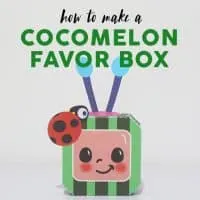 Cocomelon Favor Box image