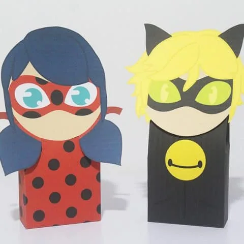 Miraculous Ladybug Favor Bag Step 8 image