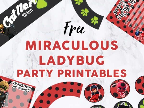 Miraculous Ladybug Party Featured Image - Party Printables image