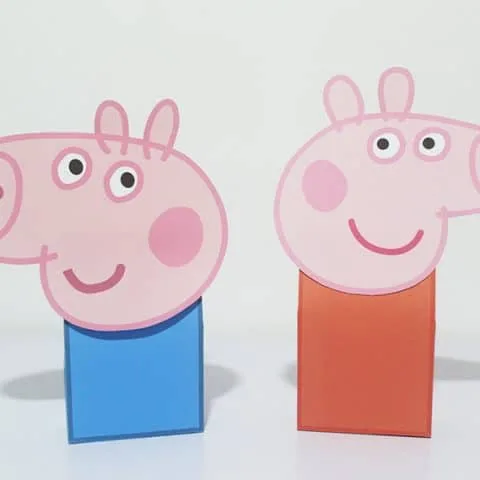 Peppa Pig Favor Bag Step 8 image