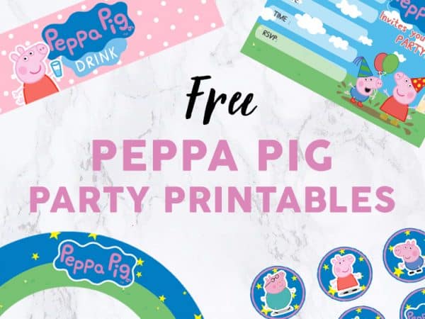 Peppa Pig Party Printables image