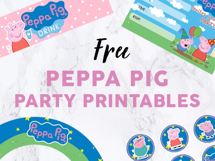 Banners Signs Peppa Pig Party Decorations Peppa Pig Banner Peppa Pig 