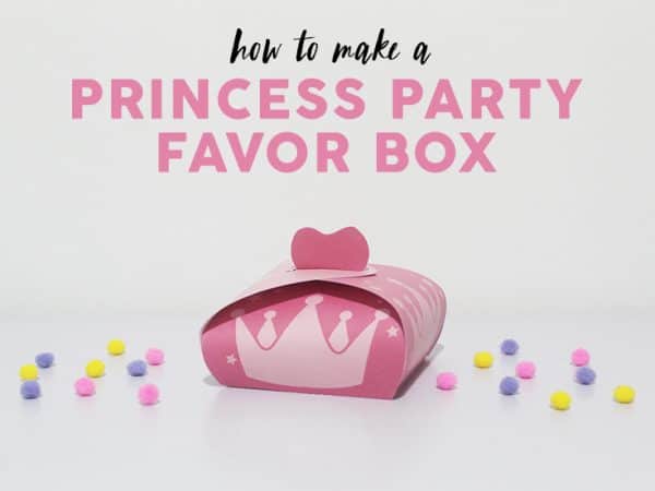 Princess Party Favor Box image