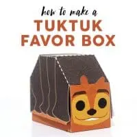 Tuk Tuk Favor Box image