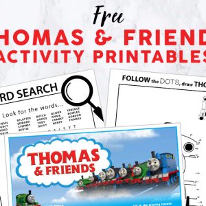 Thomas & Friends Activity Printables image