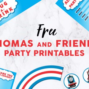 Thomas and Friends Party Printables image
