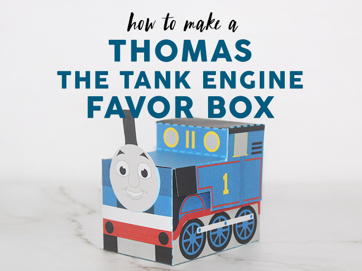 Thomas the Tank Engine Favor Box images