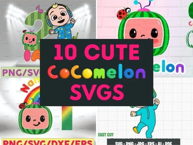 10 Fun Cocomelon Svg Files