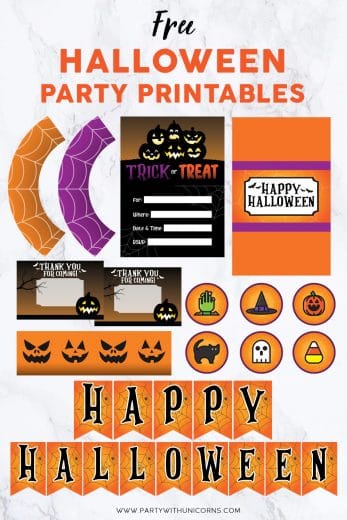 15 Easy Halloween Party Food Ideas for Kids - Party with Unicorns