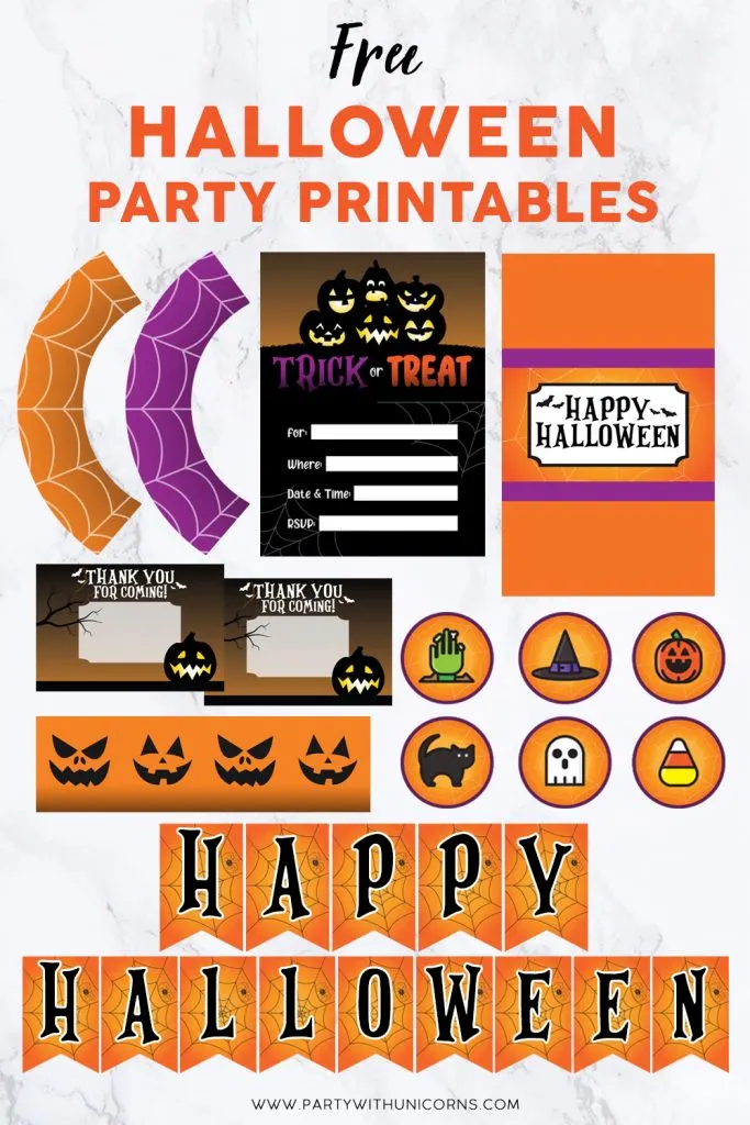 Halloween Party Printables