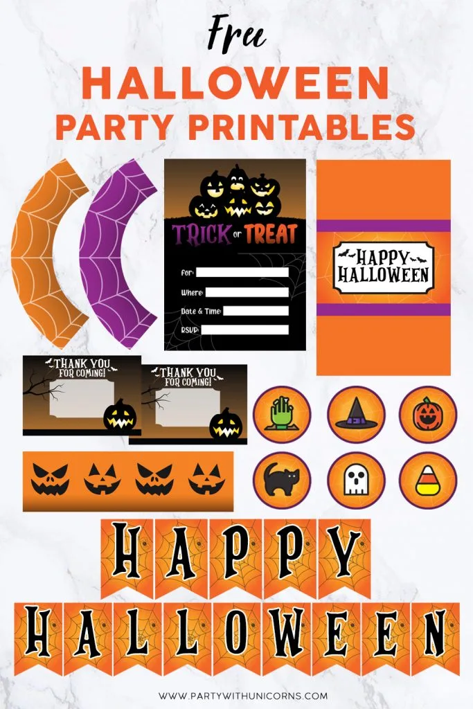 Halloween Party Printables