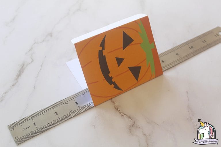 Halloween Cutlery Holder — with FREE Printable Template Party with