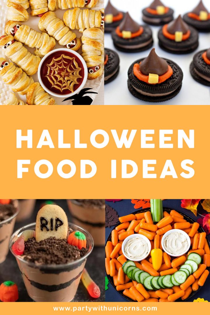 15 Easy Halloween Party Food Ideas for Kids - Party with Unicorns