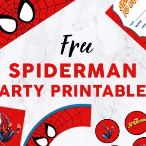 Spiderman Party Printables