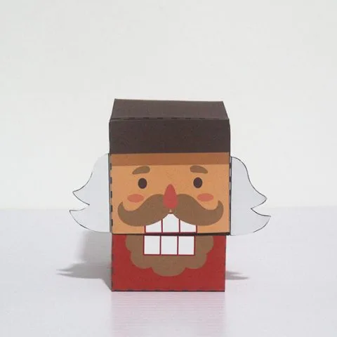 DIY Nutcracker Favor Box