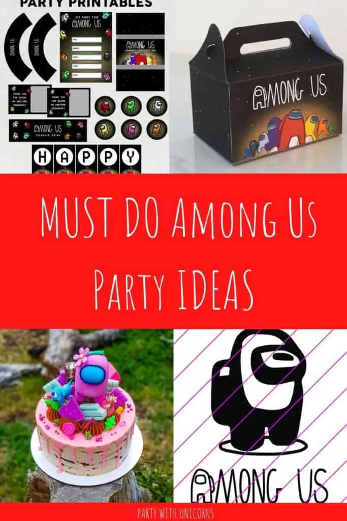 Among Us Birthday Party Supplies for Kids All Ages Among as Goodie Bags  Stuffers