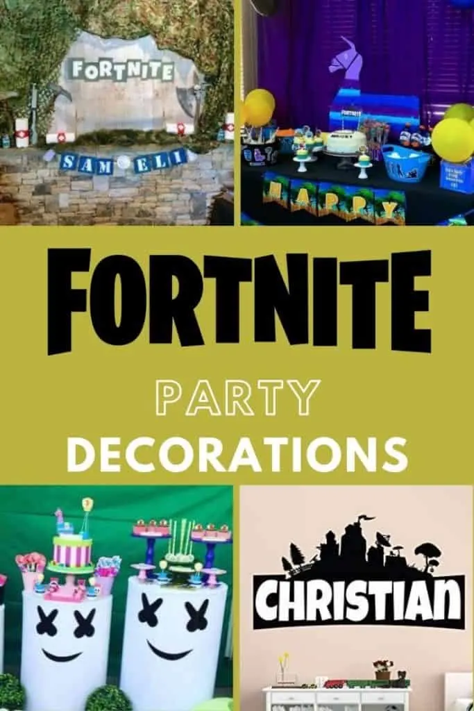 Fortnite store birthday decorations