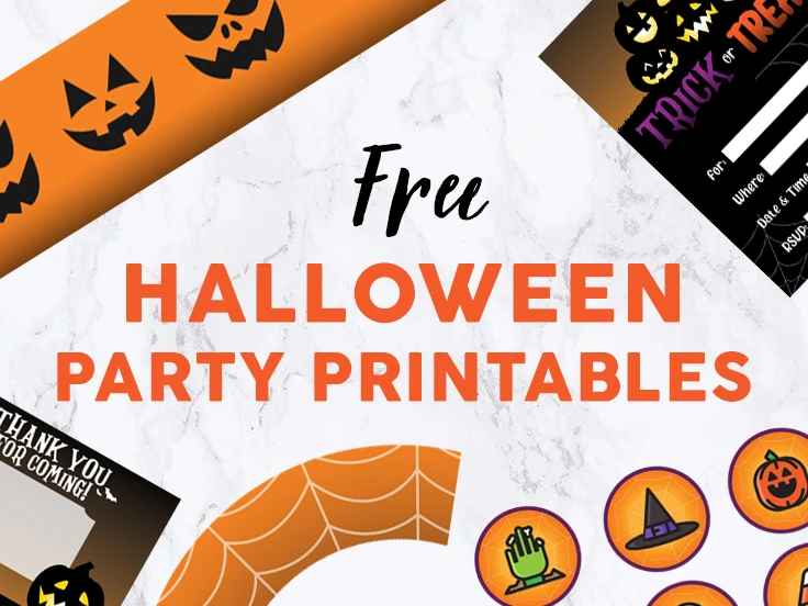 Halloween party printables