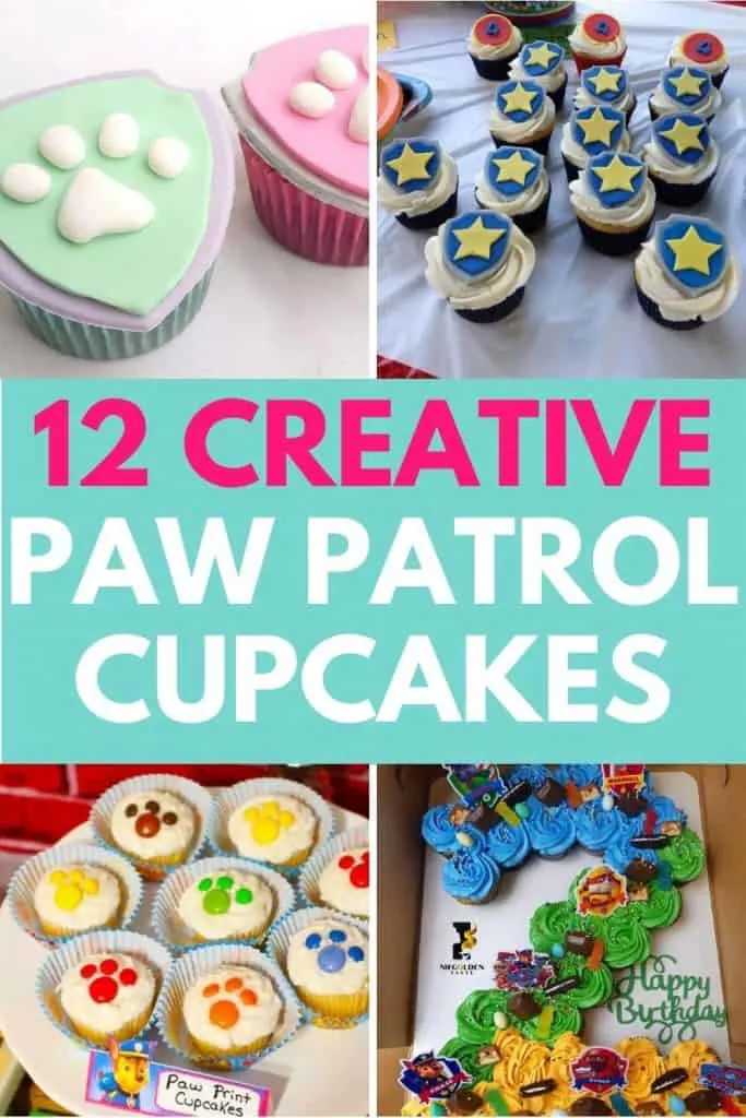 Paw Patrol Pull Apart Cupcake Cake