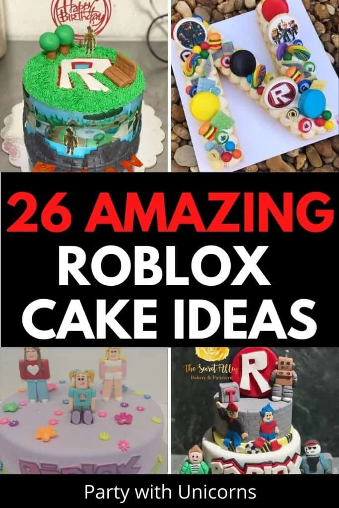 Roblox themed cake Roblox birthday cake, Themed cakes, Roblox cake