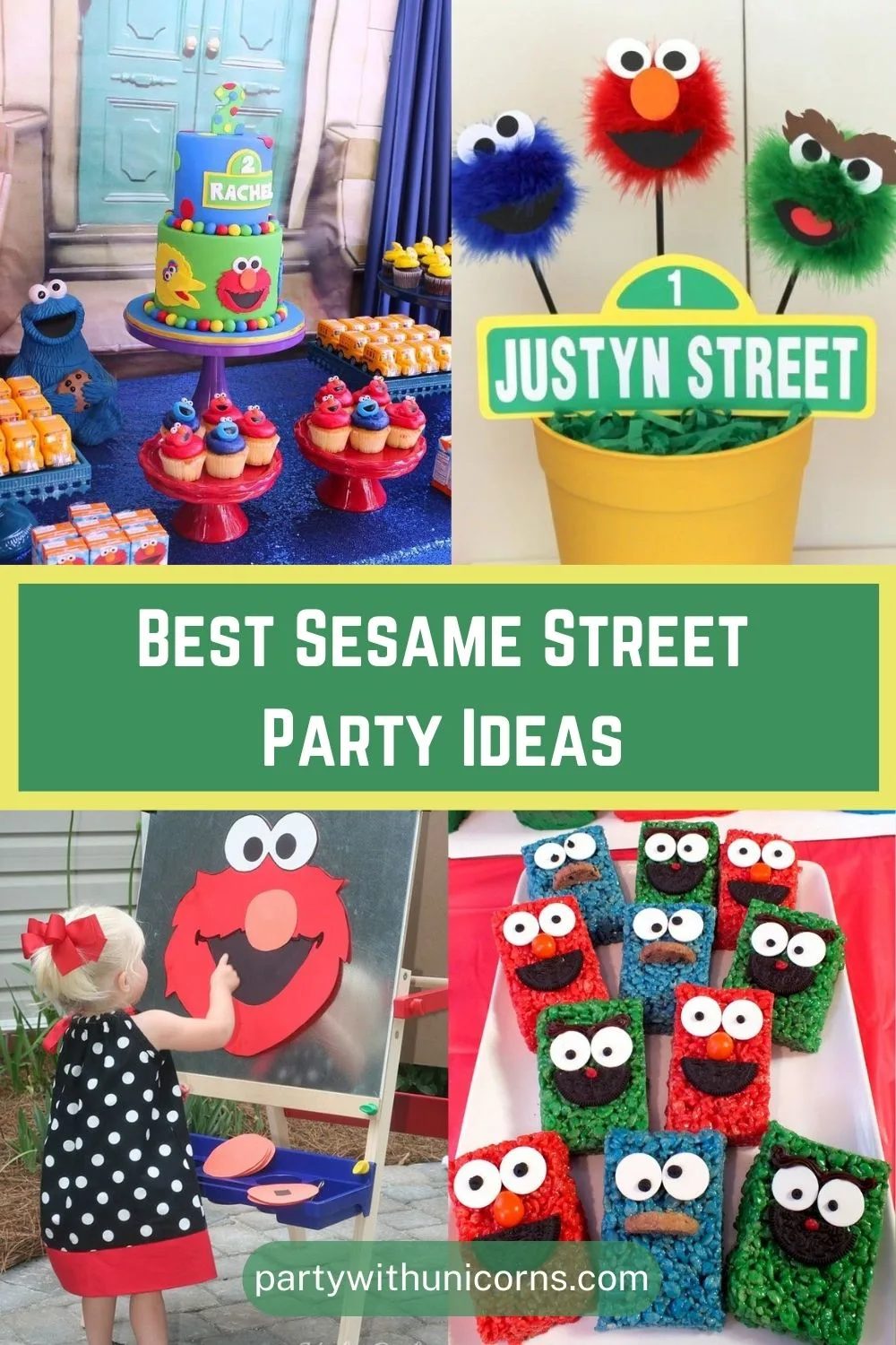 42 Best Sesame Street Party Ideas - Party with Unicorns