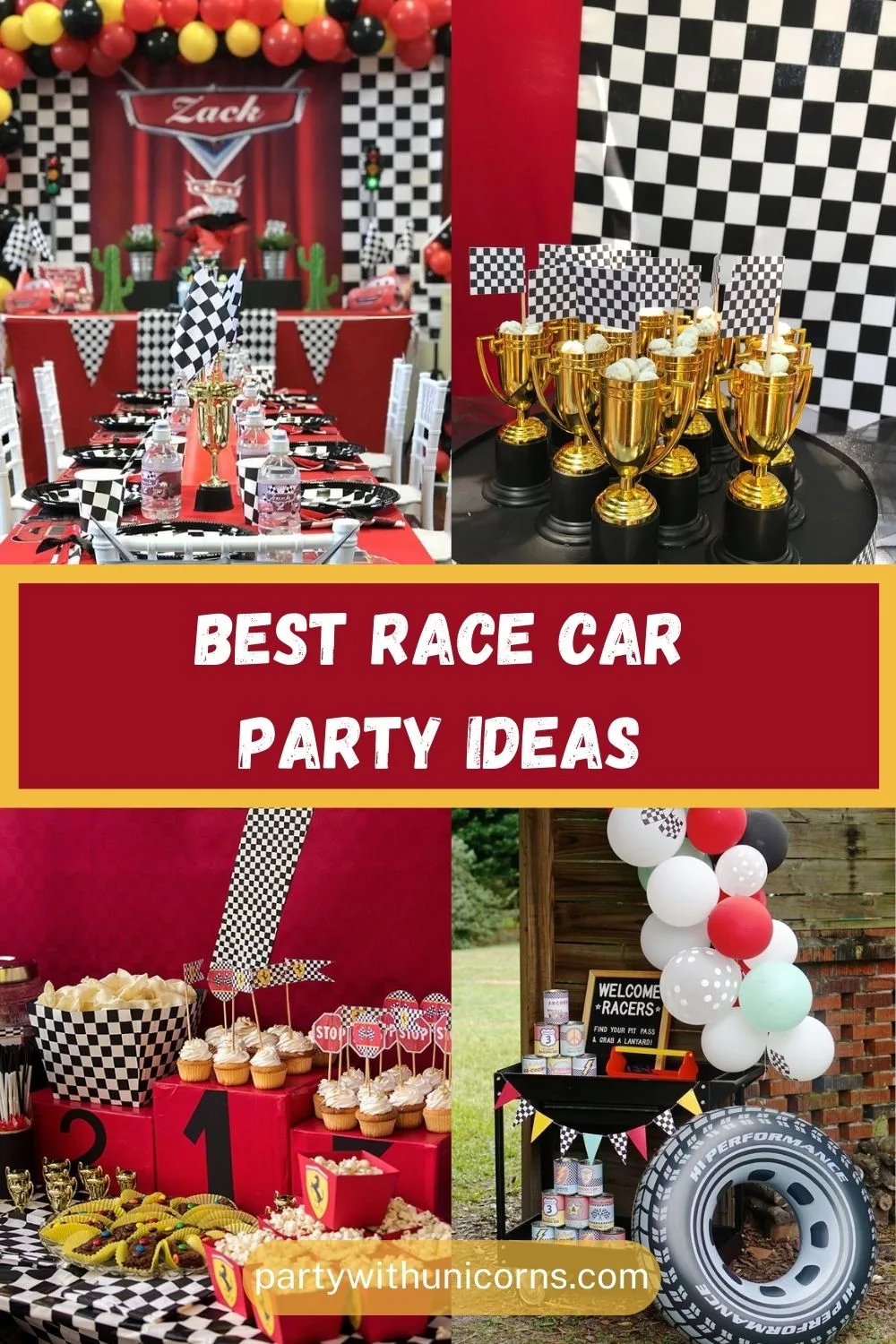 40 Best Race Car Party Ideas - Party with Unicorns