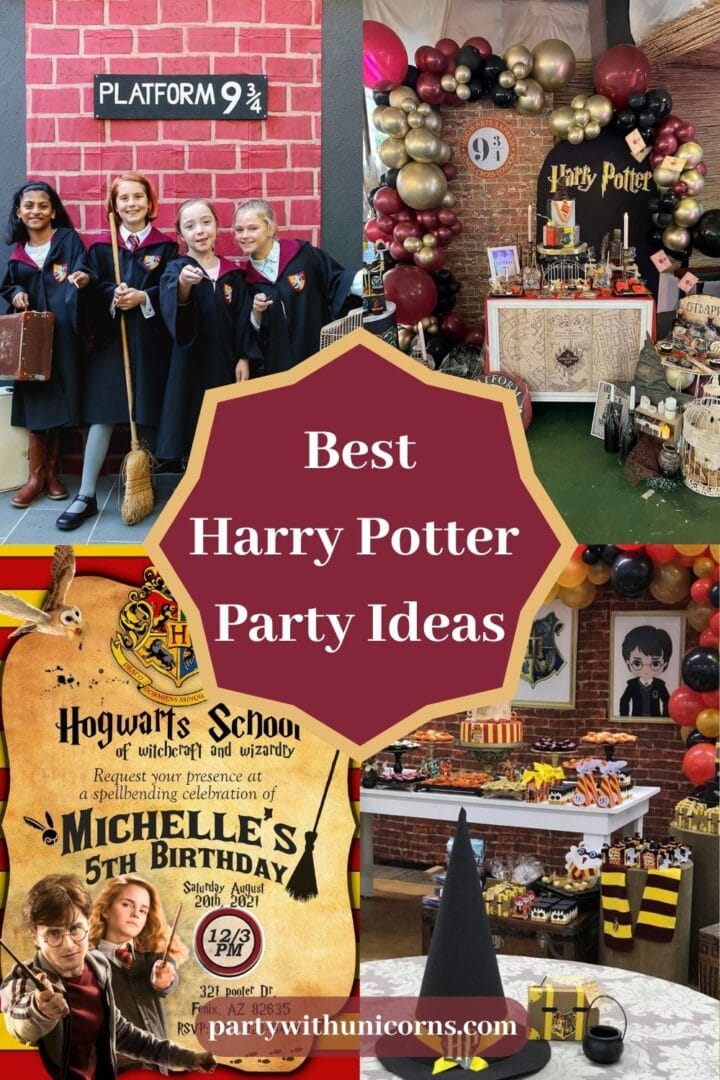 45 Best Harry Potter Party Ideas - Party With Unicorns